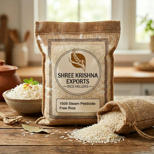 1509 Steam Pesticide Free Rice