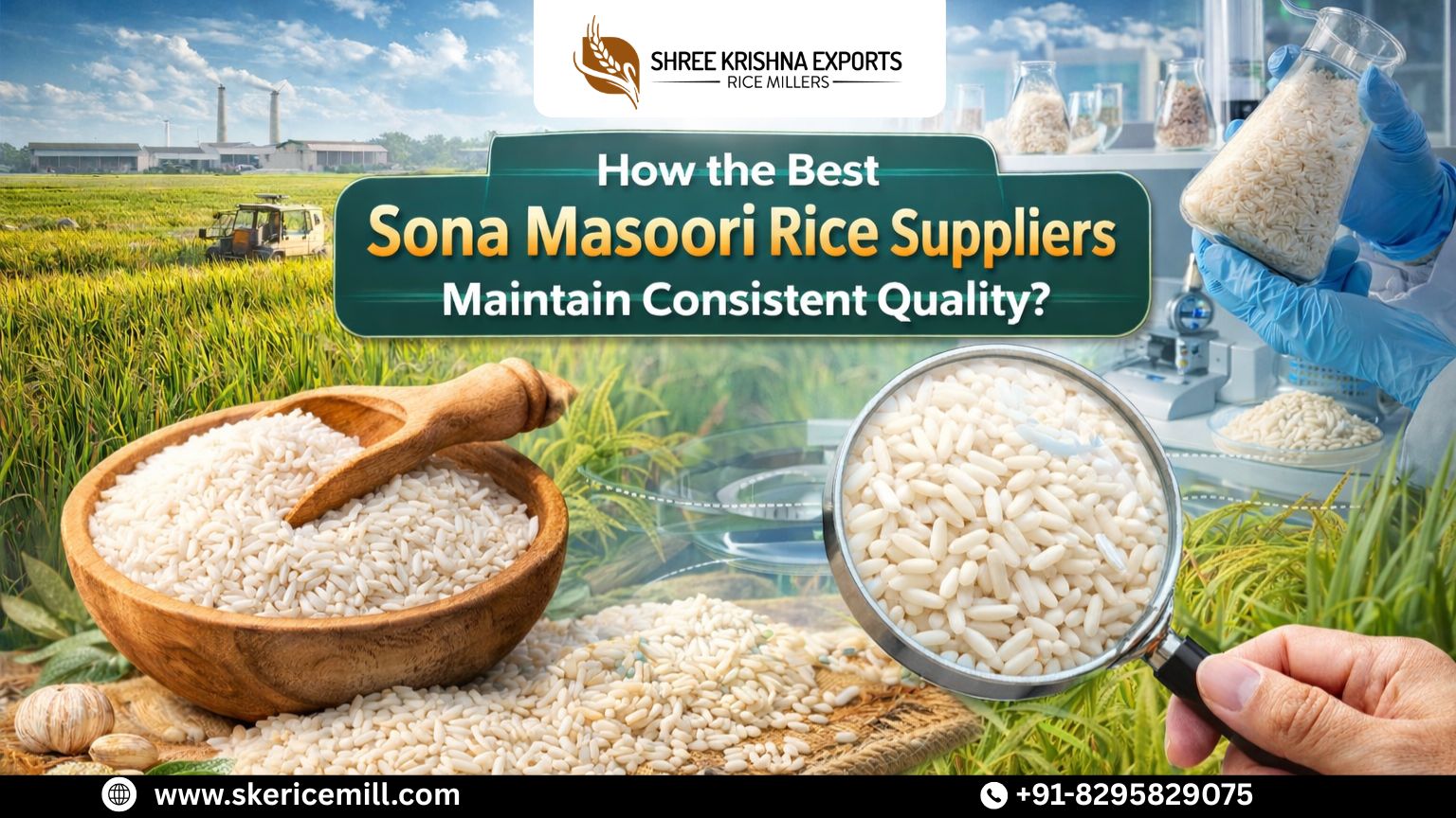 Best Sona Masoori Rice Suppliers