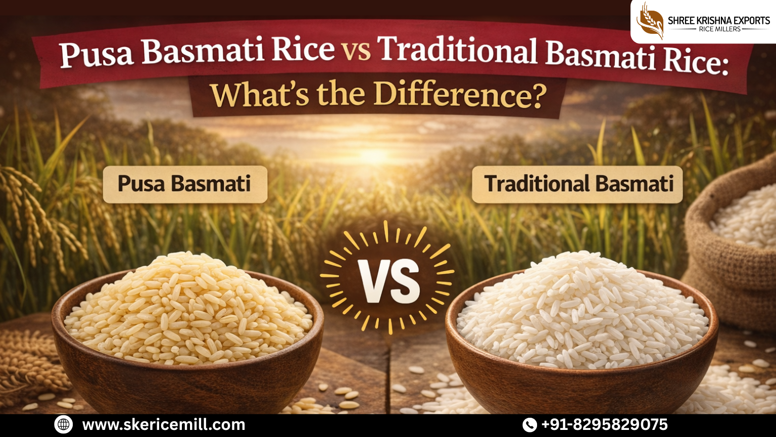 Pusa Basmati Rice vs Traditional Basmati Rice