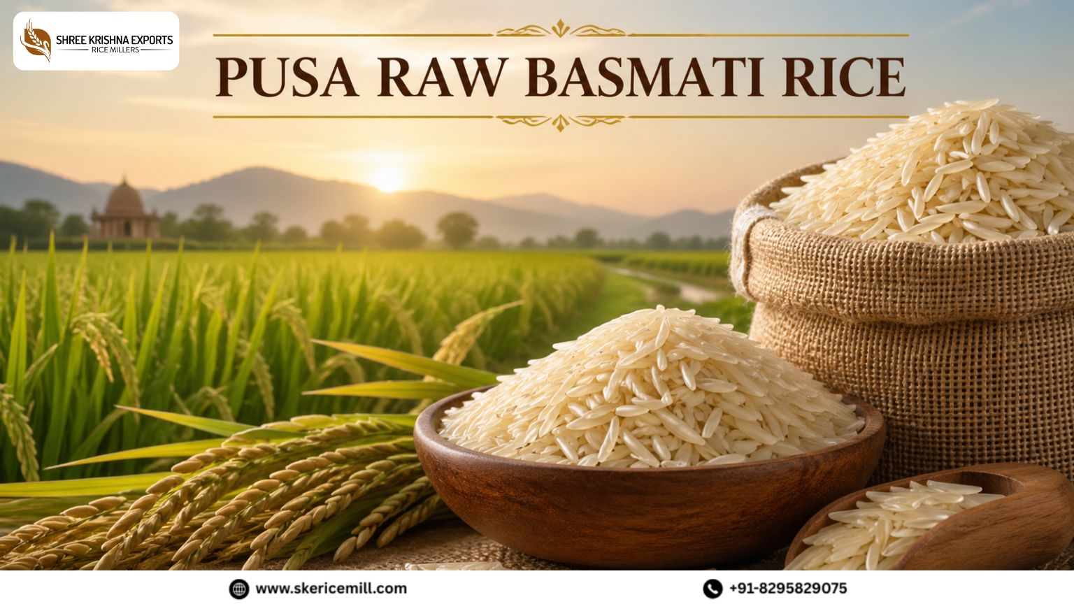 Pusa Raw Basmati Rice