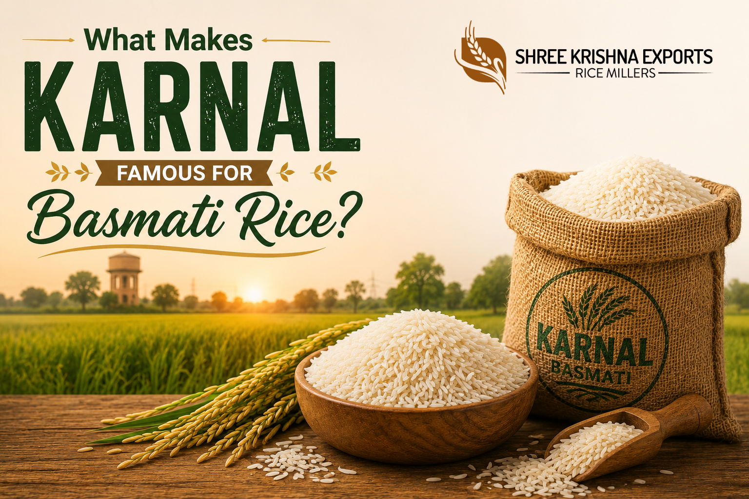 Basmati Rice From Manufacturers in Karnal