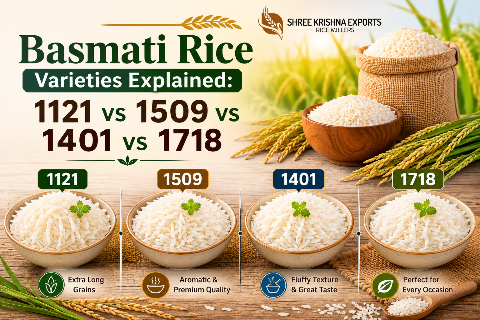 Basmati Rice Manufacturers in India